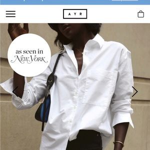 AYR Deep End Shirt - White - Size M